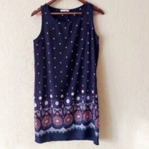 Amber blue Patterned Dress